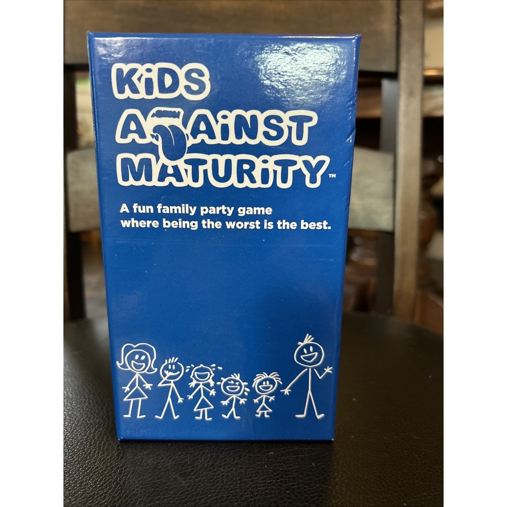 Kids Against Maturity Card Game